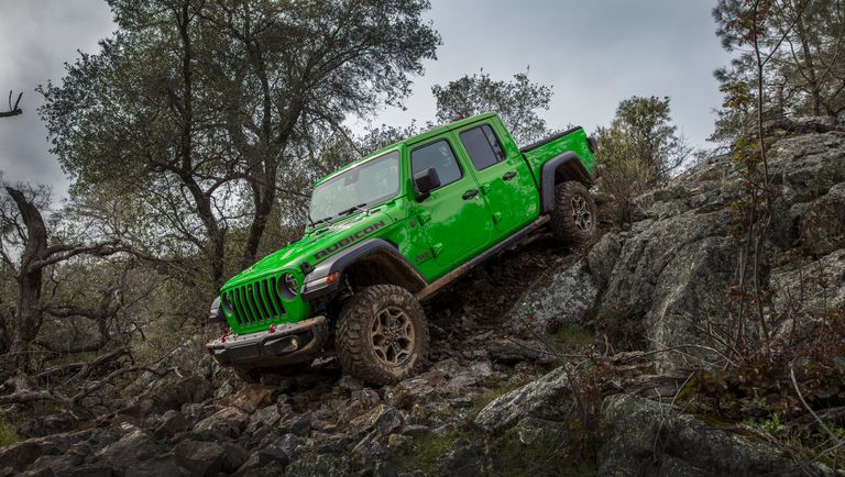 Jeep Gladiator in limited edition Gecko Green