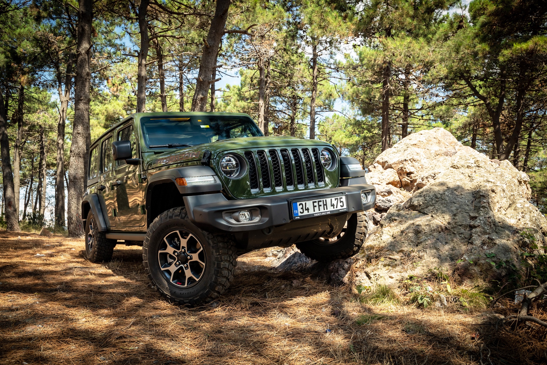 Jeep Wrangler Unlimited Rubicon is the 4-door off-road vehicle manufactured by Jeep.