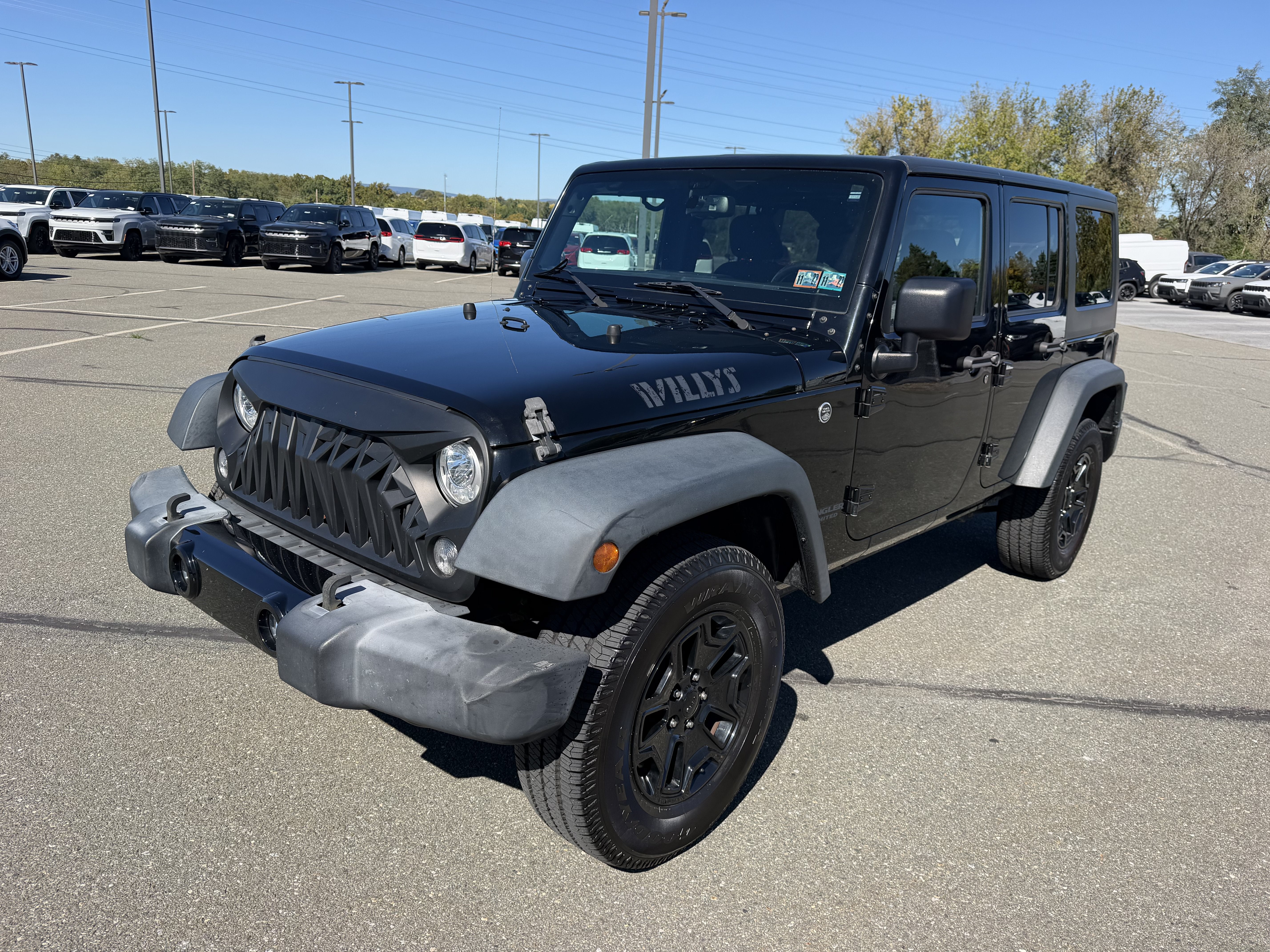 2017 Jeep Wrangler Unlimited Willys Wheeler