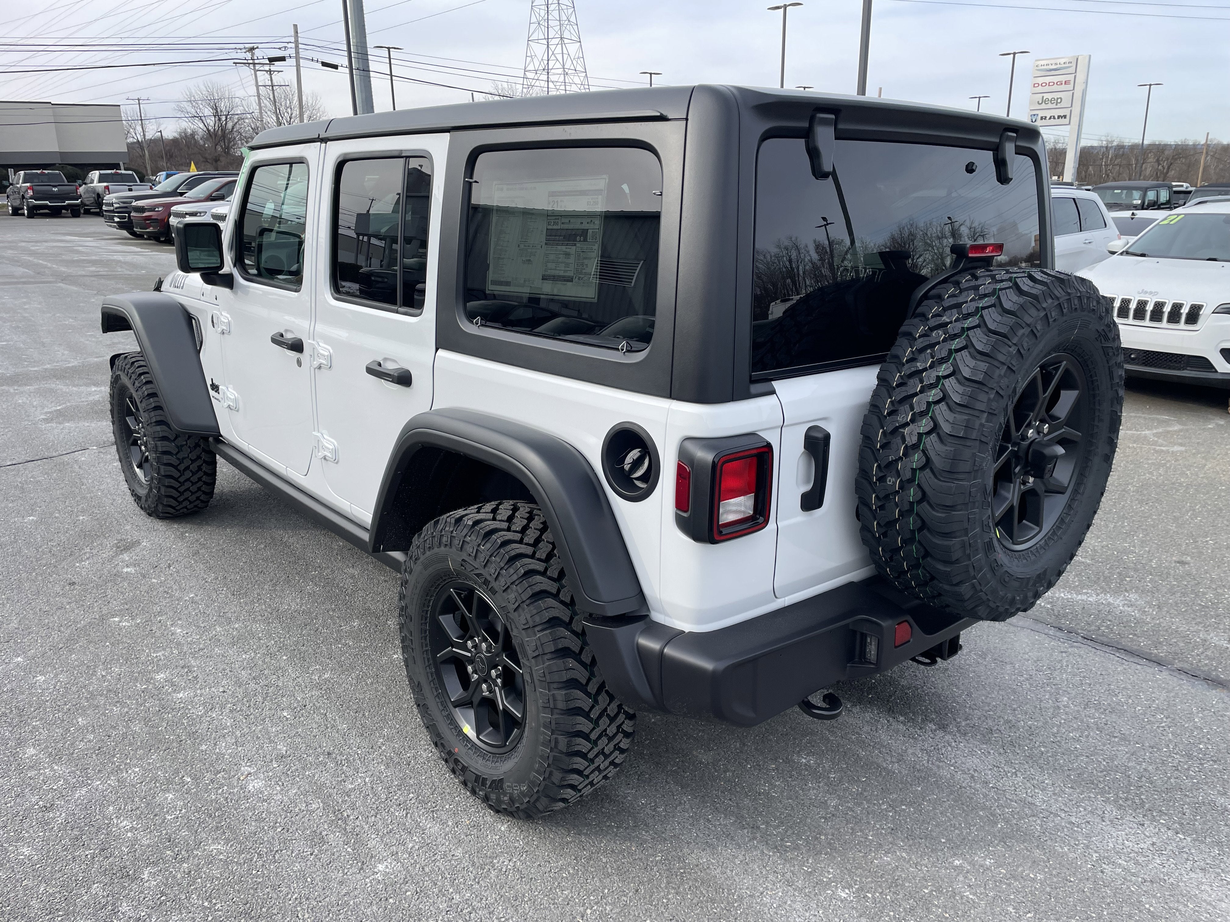 2026 Jeep Wrangler WRANGLER 4-DOOR WILLYS
