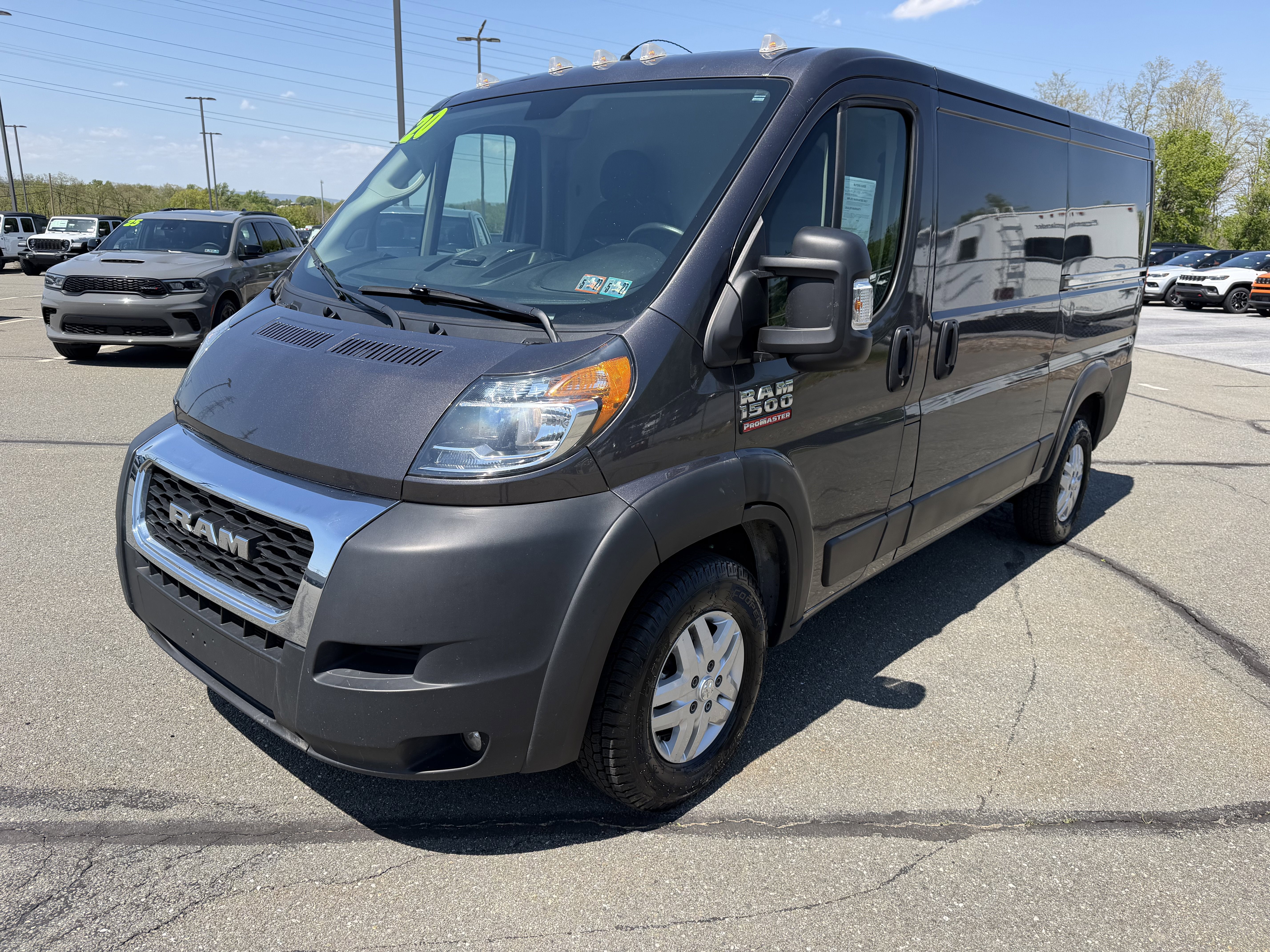 2020 RAM ProMaster 1500 Cargo Van Low Roof 136' WB