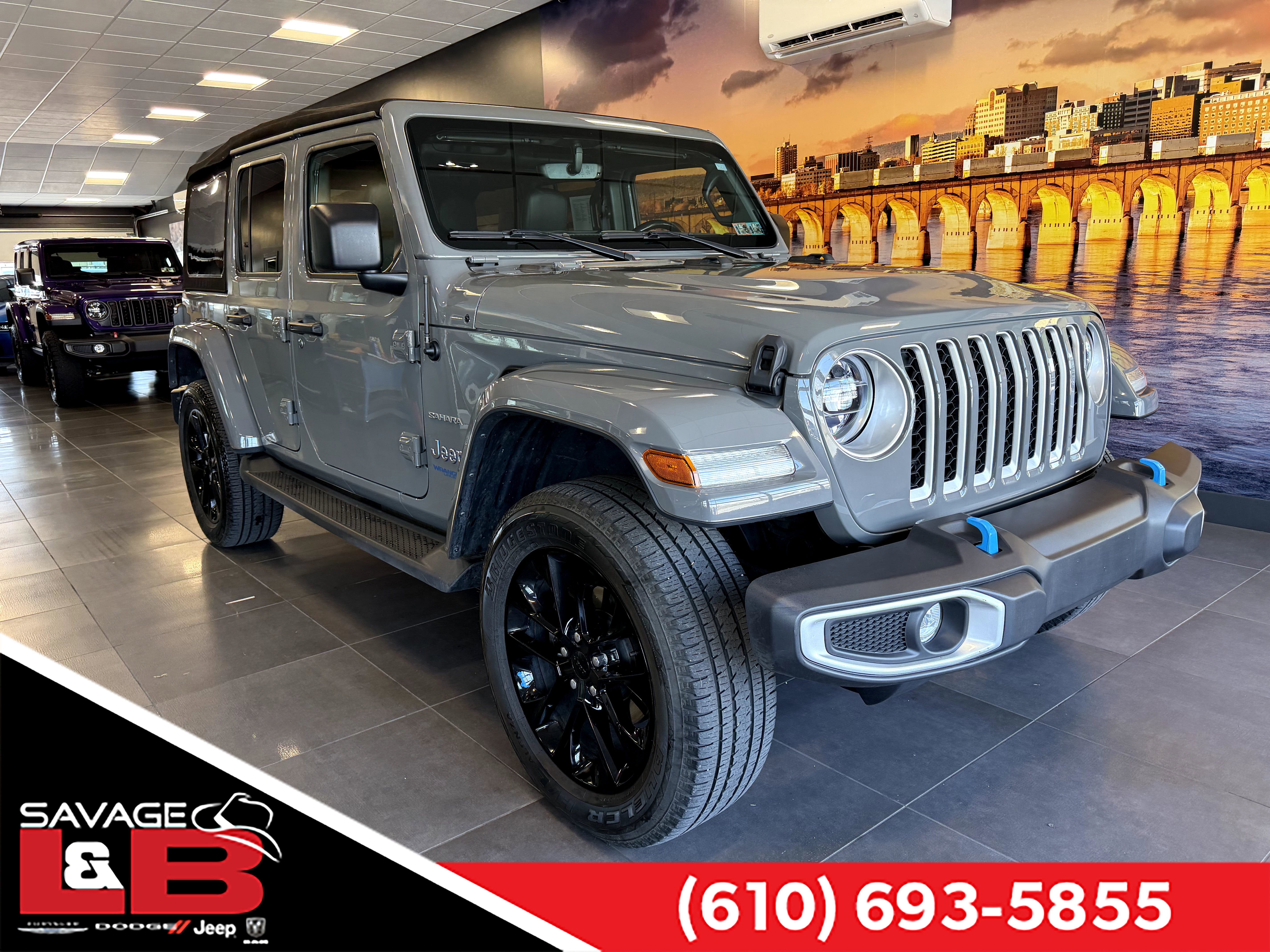2022 Jeep Wrangler 4xe Unlimited Sahara 4x4