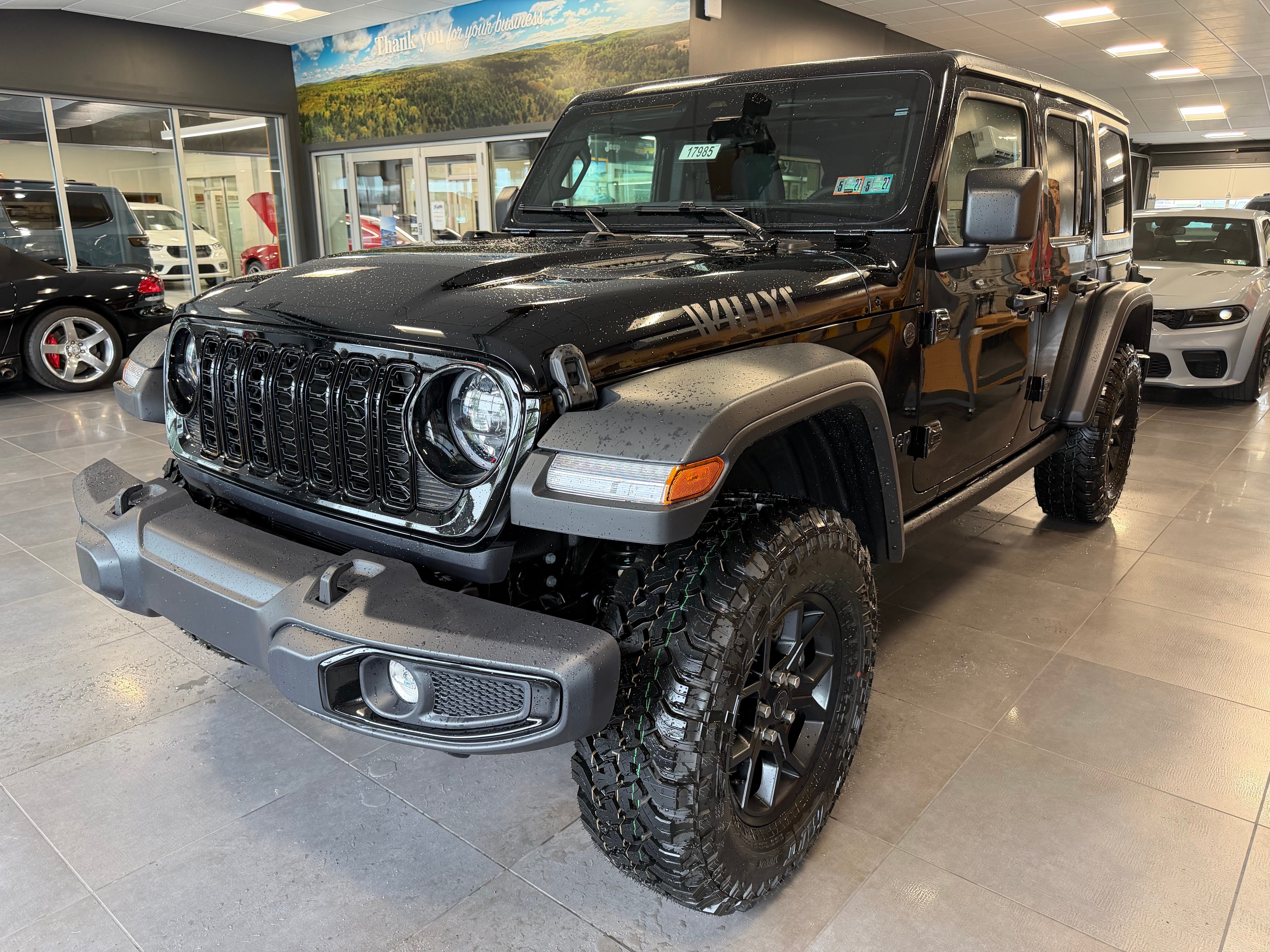 2026 Jeep Wrangler WRANGLER 4-DOOR WILLYS