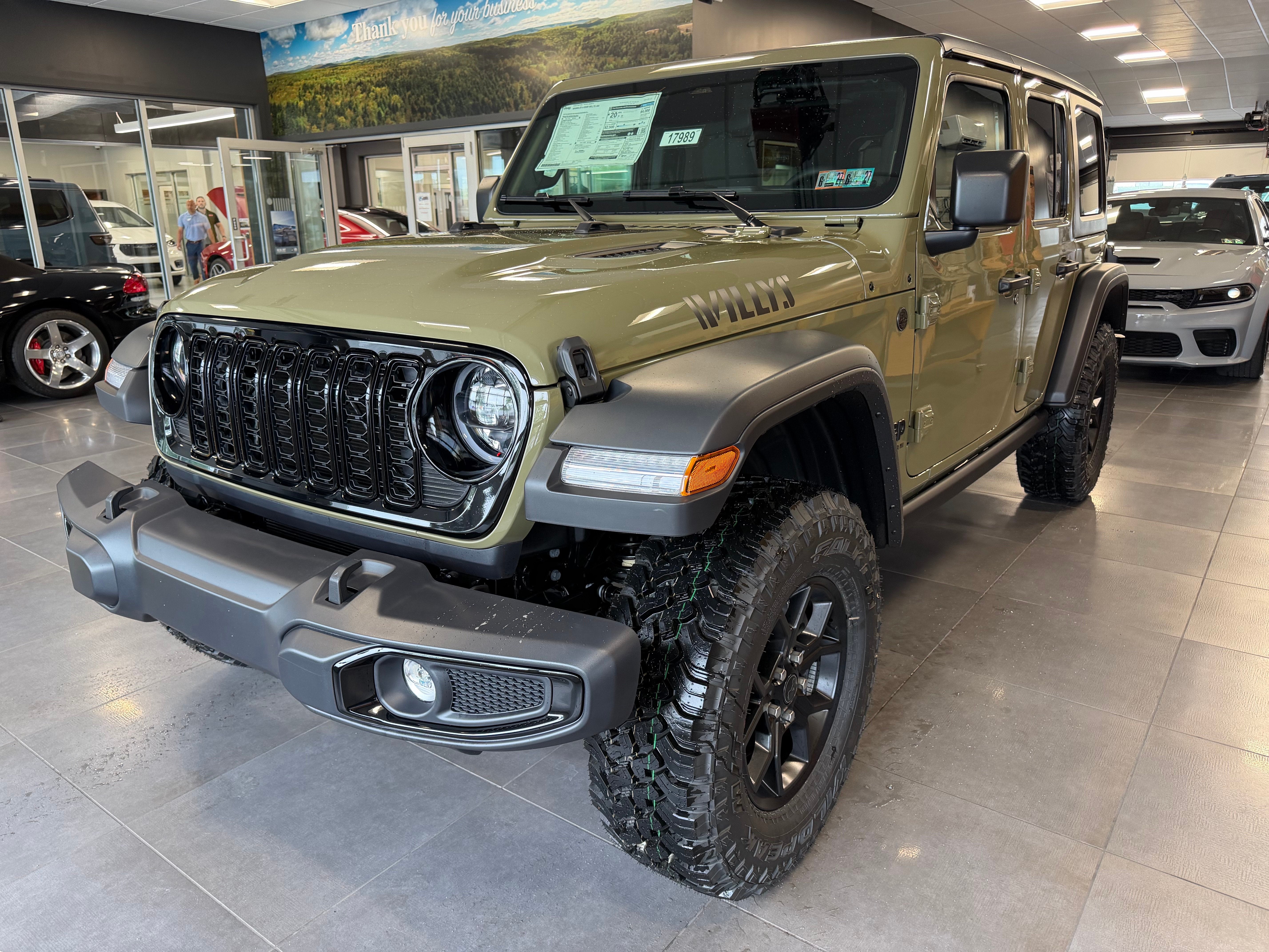 2026 Jeep Wrangler WRANGLER 4-DOOR WILLYS