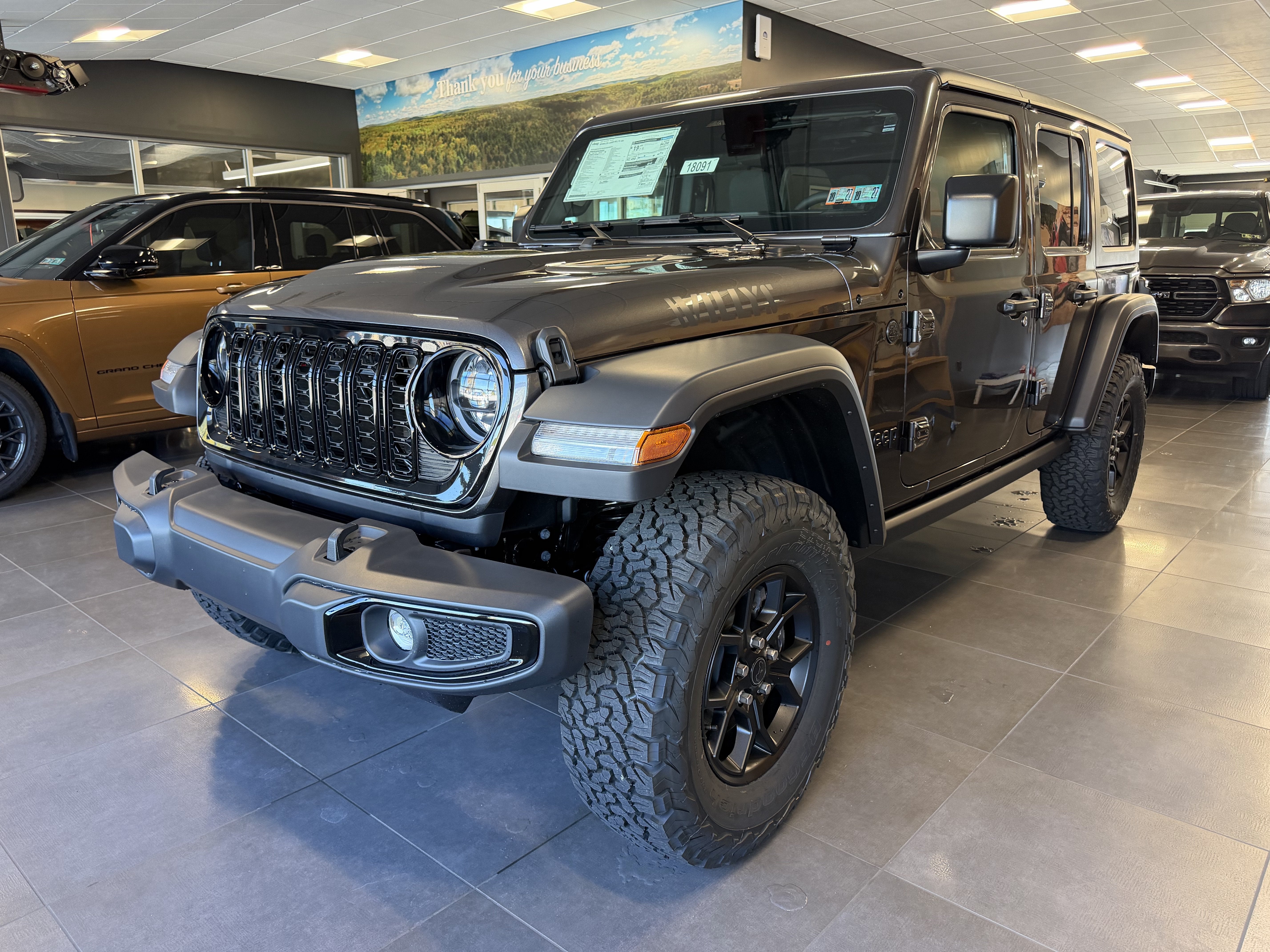 2027 Jeep Wrangler WRANGLER 4-DOOR WILLYS