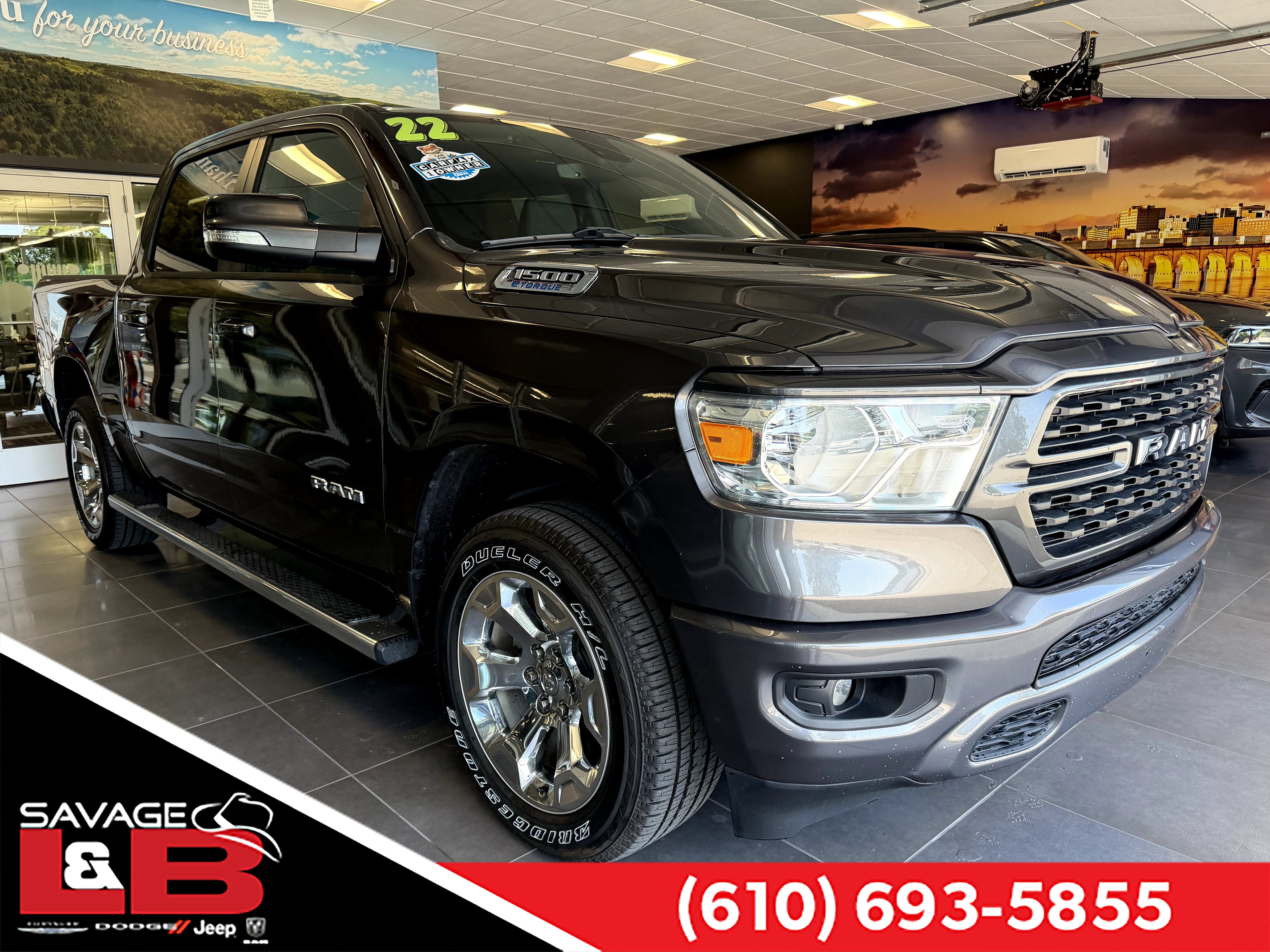 2022 RAM 1500 Big Horn Crew Cab 4x4 5'7' Box
