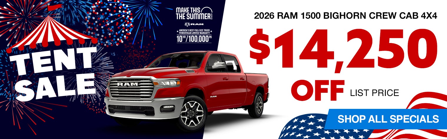 2026 Ram 1500 Bighorn Crew Cab 4x4