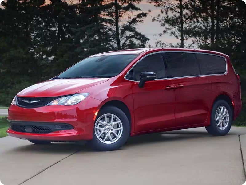 Red Chrysler Pacifica