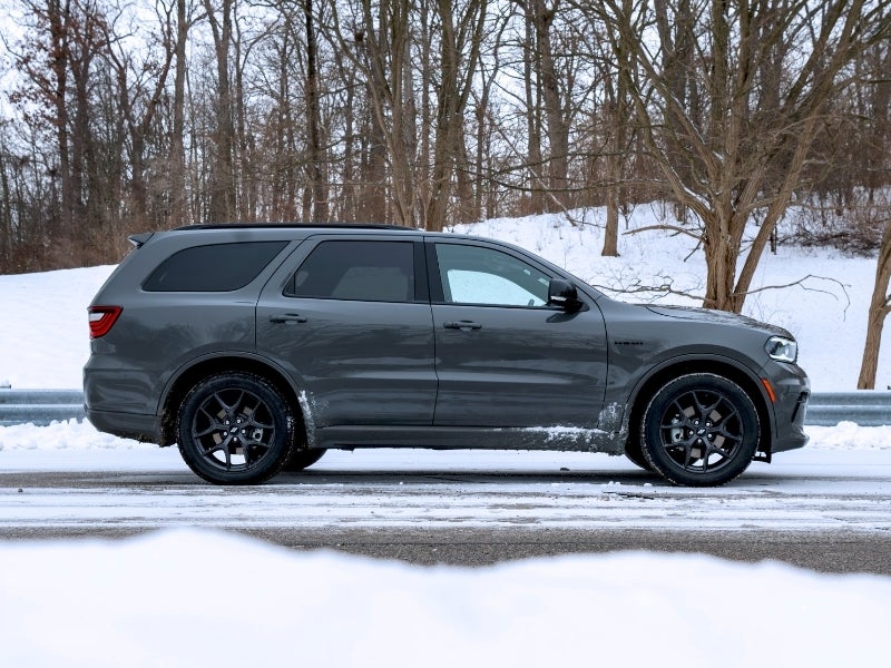 Gray Dodge SUV